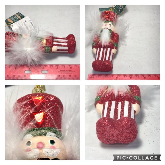 Kurt Adler Glass Nutcracker Toy Soldier Christmas Ornament Noble Gems Hand Blown - Picture 16 of 16